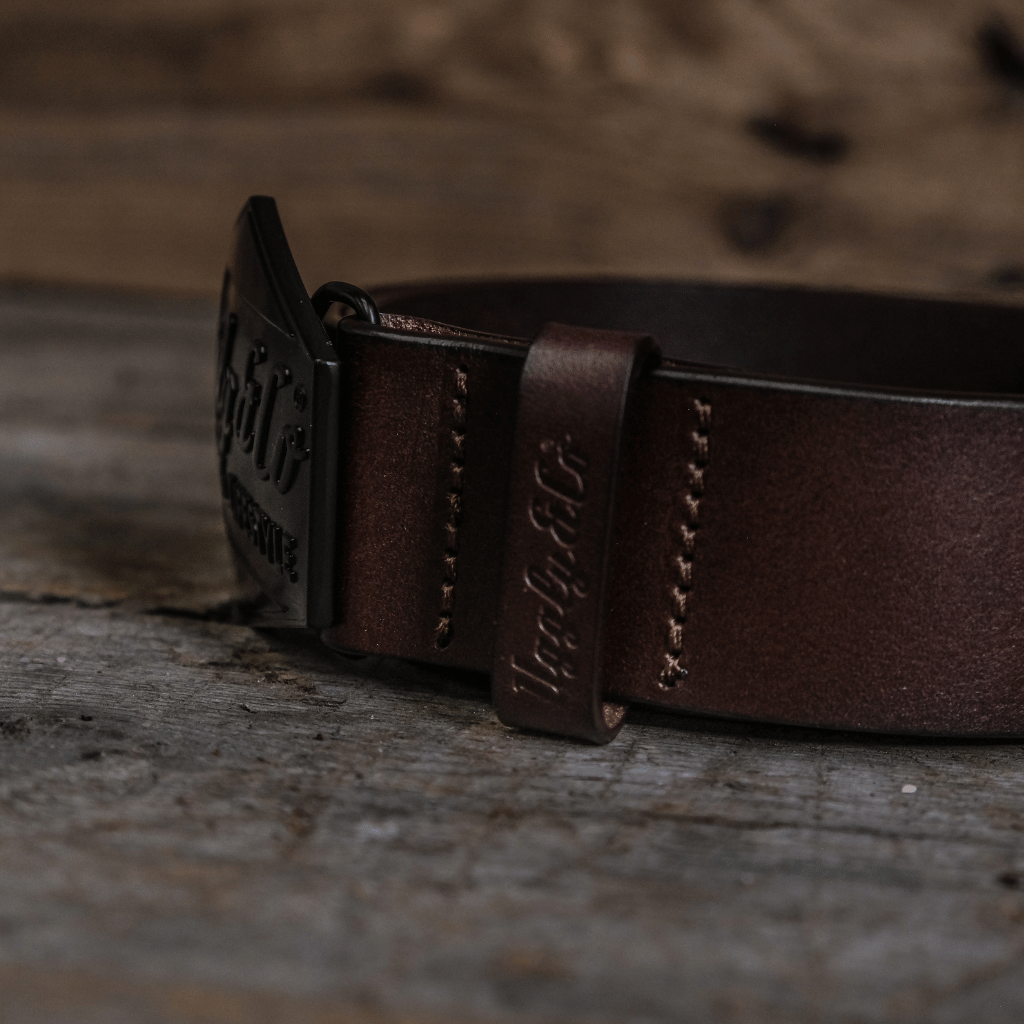 Leather Diamond Belt