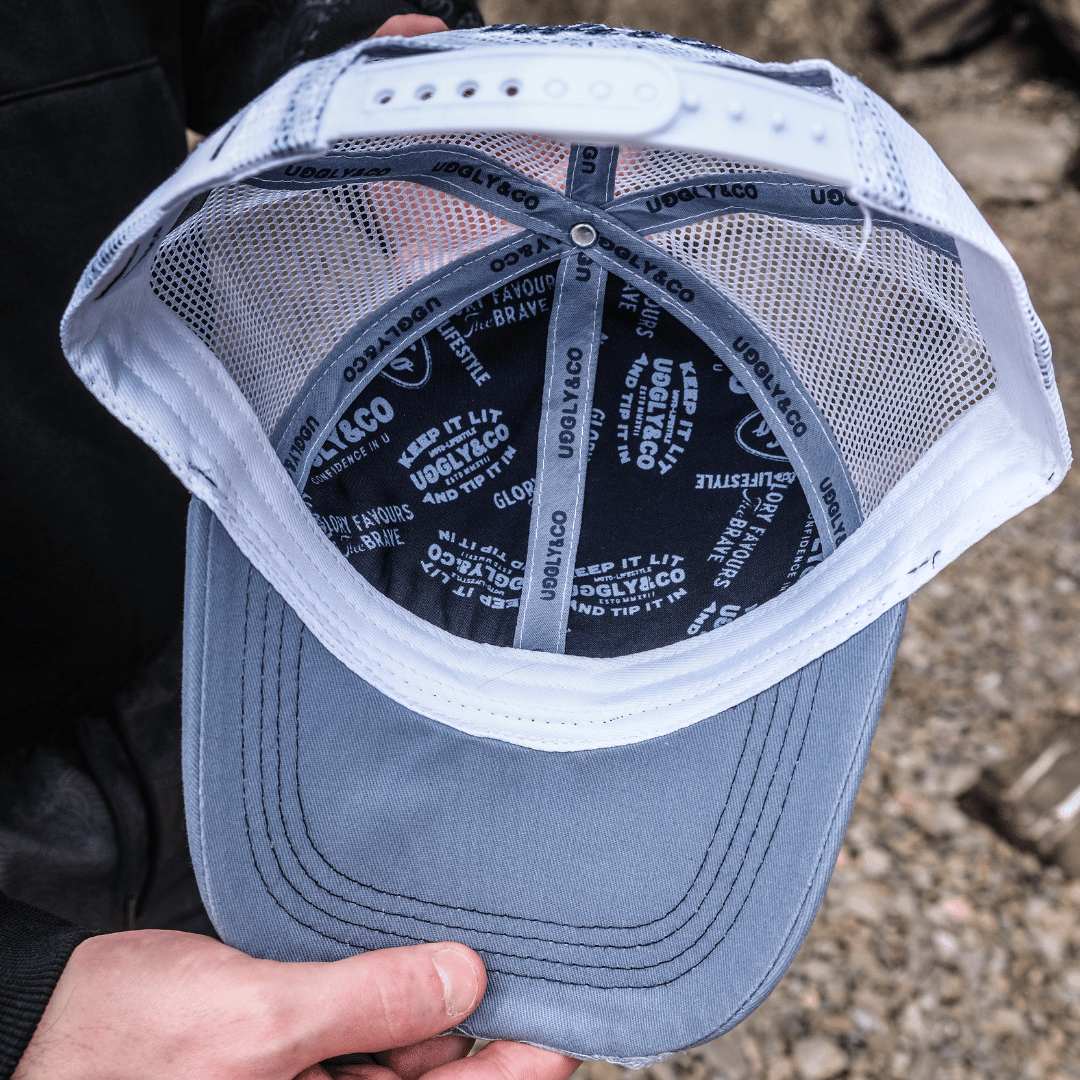 Blue Surf Diamond Cap