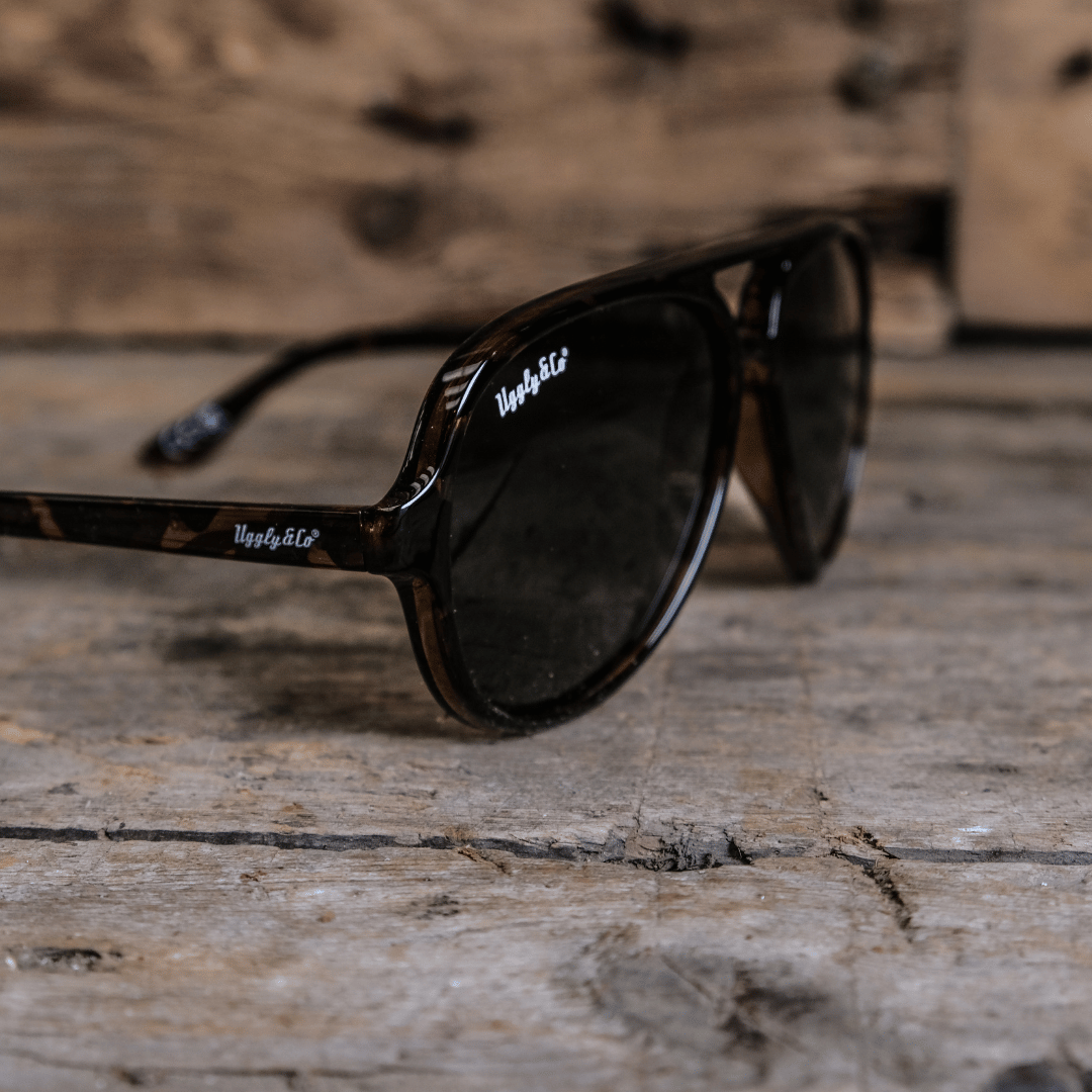 U&C Tortoise Pilot Sunglasses