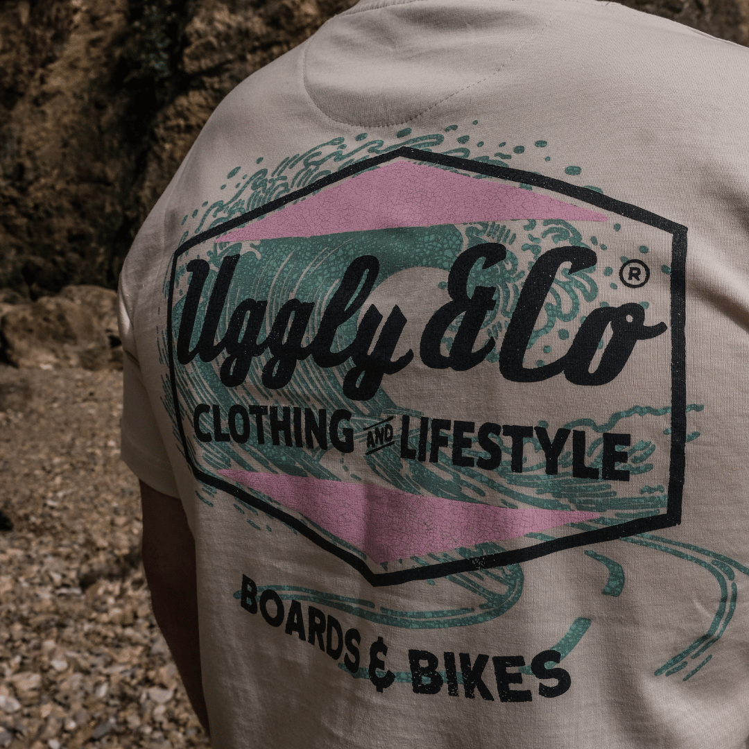 Soft-White Surf Diamond Tee