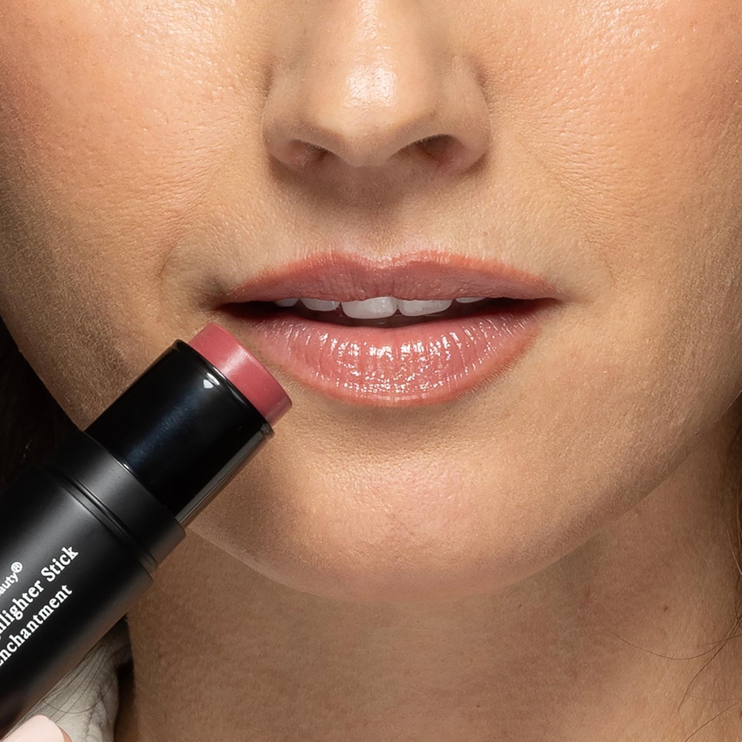 billion dollar brows bdb makeup lip & highlighter: creamy blush + hydrating highlighter stick