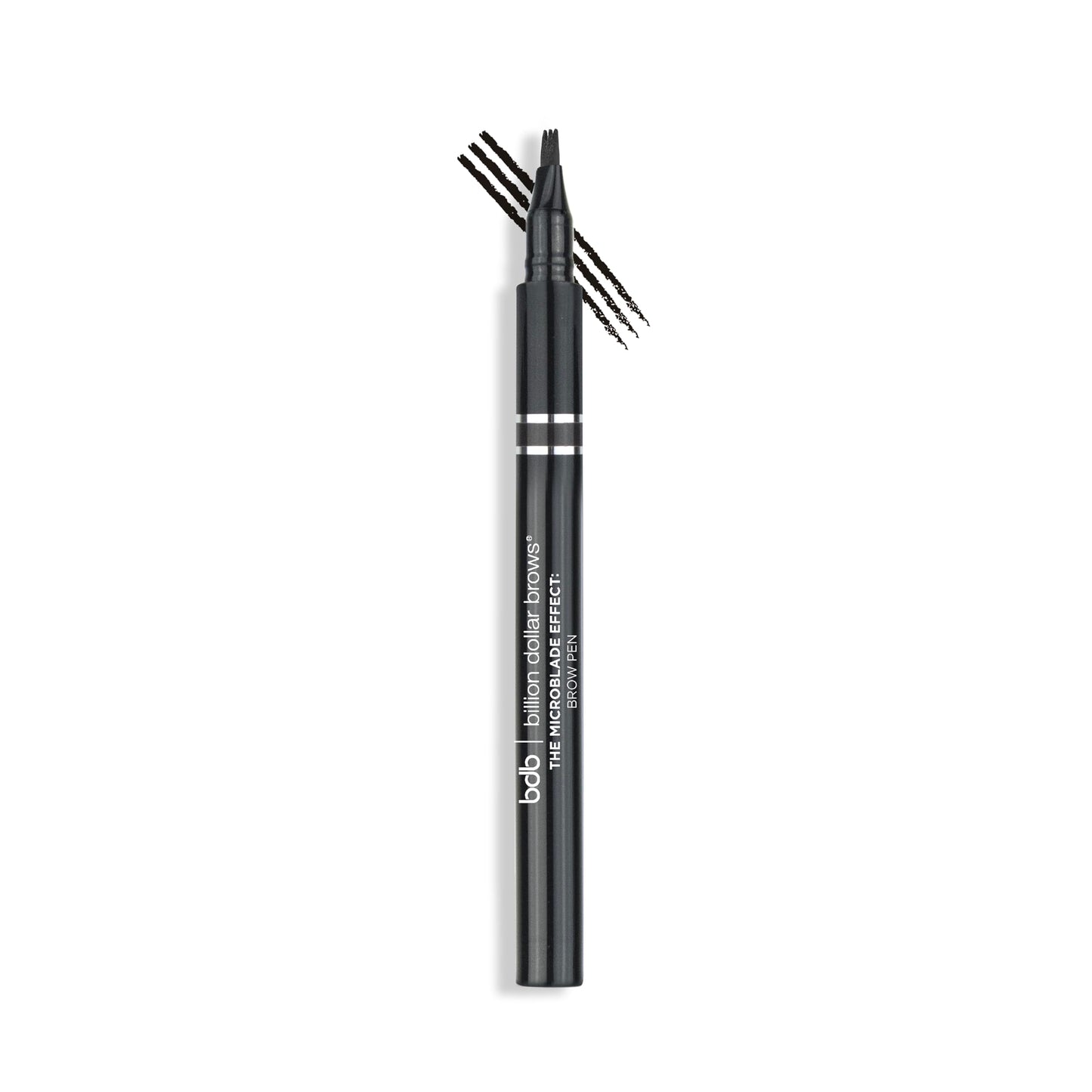 BDB Microblade Effect Brow Pen - Waterproof, Smudge-Proof, Long Lasting in Raven Black | Billion Dollar Brows
