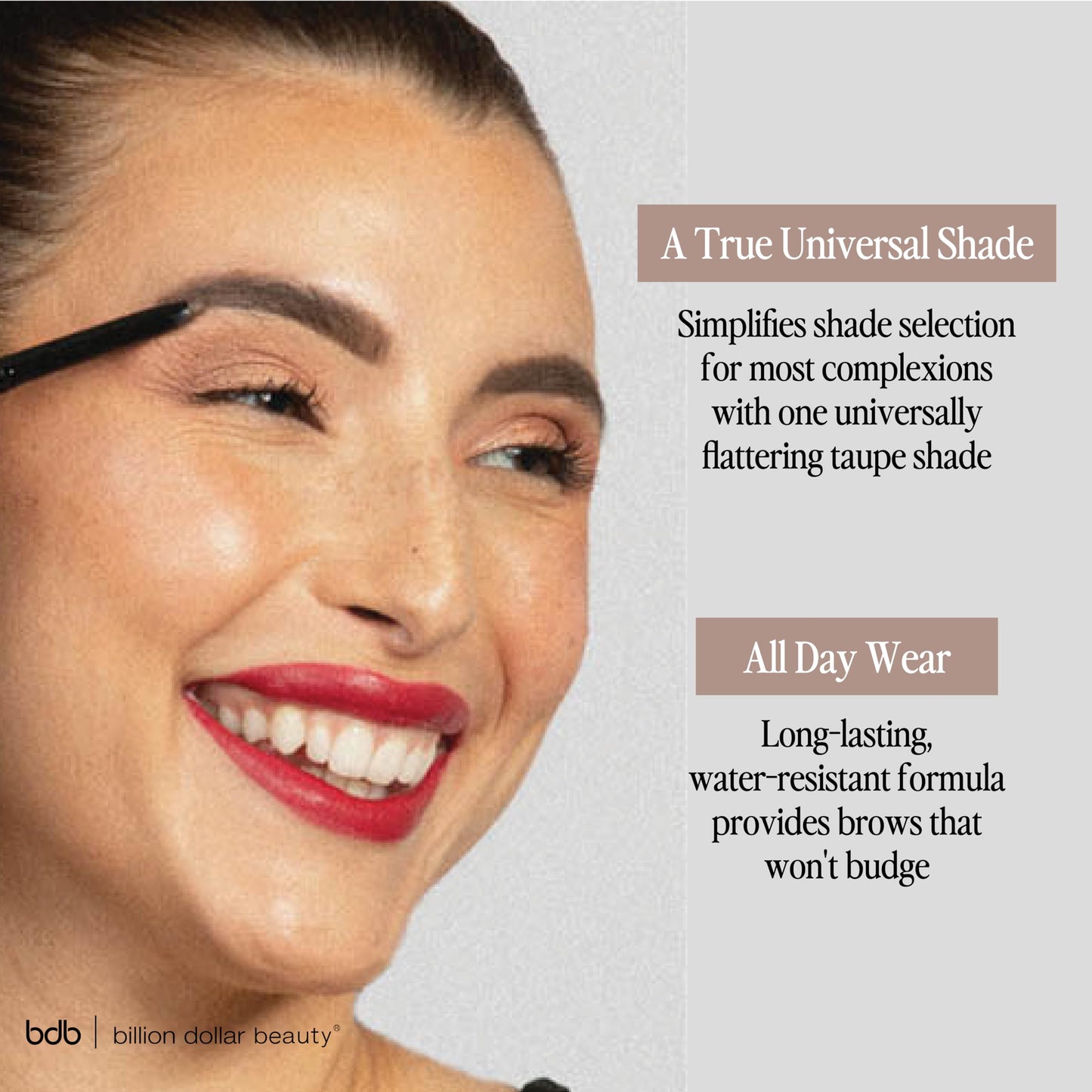 Billion Dollar Brows Universal Eyebrow Pencil – Dual-Ended, Waterproof & Cruelty-Free