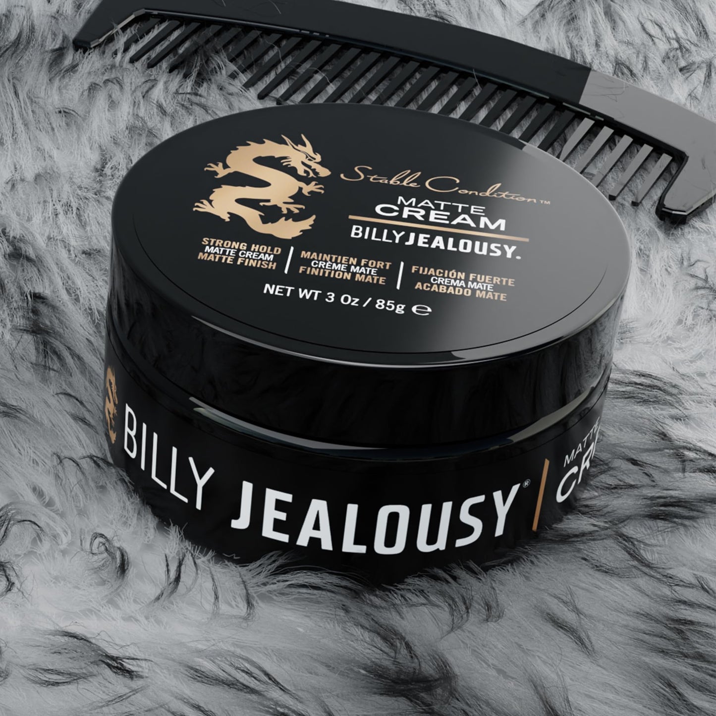 Billy Jealousy Stable Condition Matte Cream – Natural Hold, Matte Finish, Water-Based