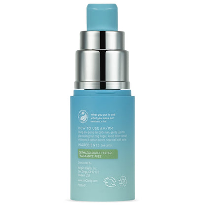BioClarity Eye Will Chill De-Puff Eye Gel – 100% Vegan, Cruelty-Free | Niacinamide (B3), Vitamins