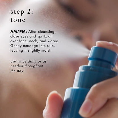 Bioelements 3-Step Starter Set for Dry Skin: Moisture Positive Cleanser, Power Peptide Toner & Crucial Moisture (Vegan)