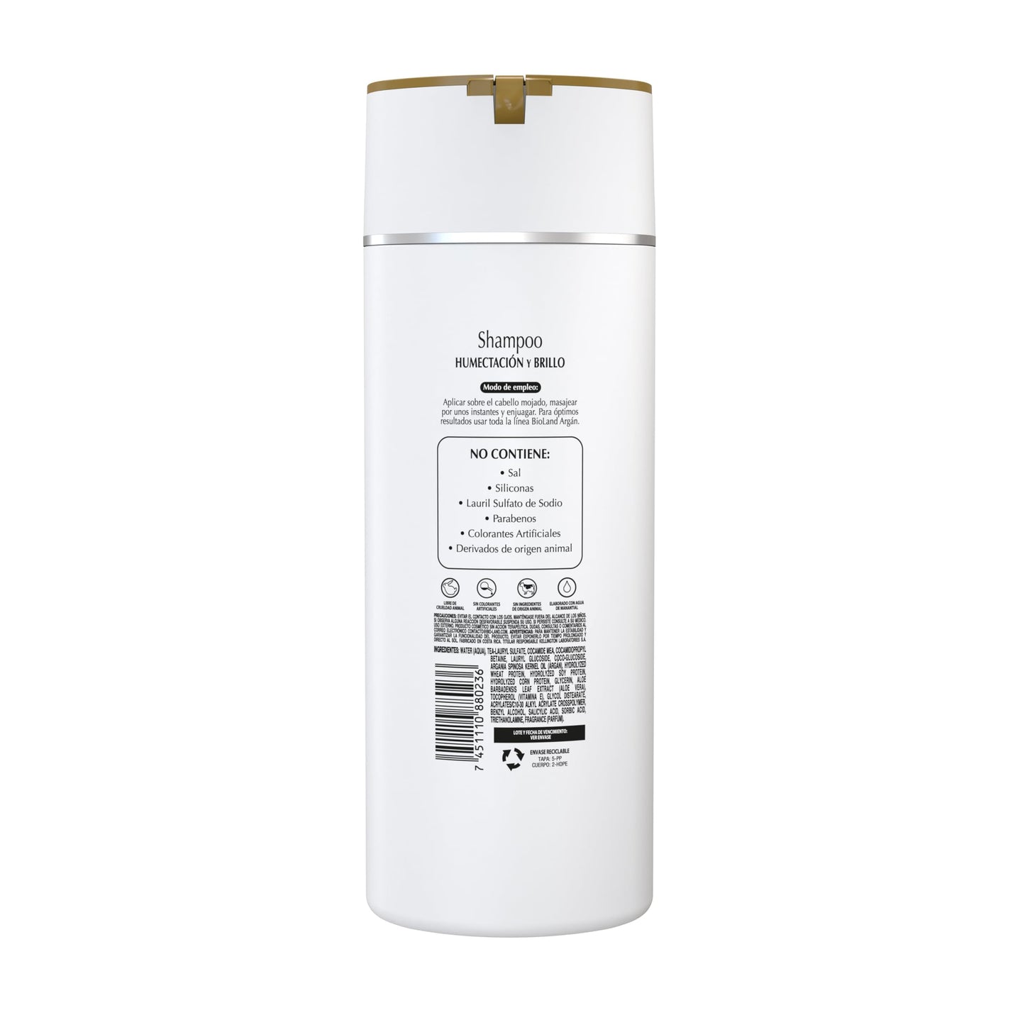 Bioland Argan Oil Shampoo - Nourishing & Revitalizing for Treated & Dry Hair - 13.5 oz