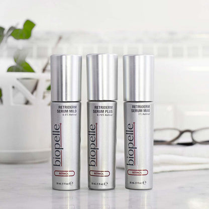 Biopelle Retriderm Retinol Serum Plus - 1 Fl Oz for Firmer, Smoother Skin