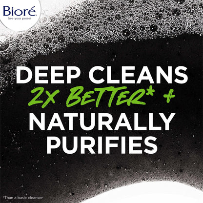 Biore Men's Charcoal Face Wash – Deep Pore Cleanse & Refresh