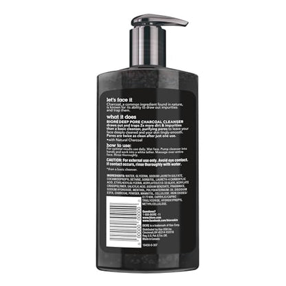 Biore Men's Charcoal Face Wash – Deep Pore Cleanse & Refresh