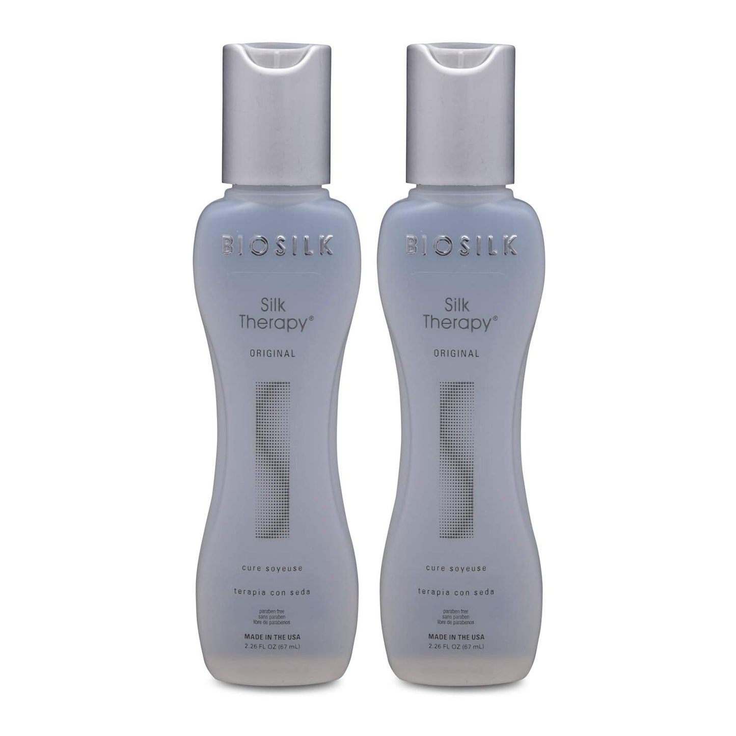 BioSilk Silk Therapy Cure – Leave-In Hair Treatment, 2.26 oz (Pack of 2)