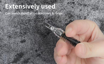 BISIBITA2 ZOMBEE Disposable Tattoo Needle Silicon Cartridge 20Pcs (1211RL) | Precision & Quality