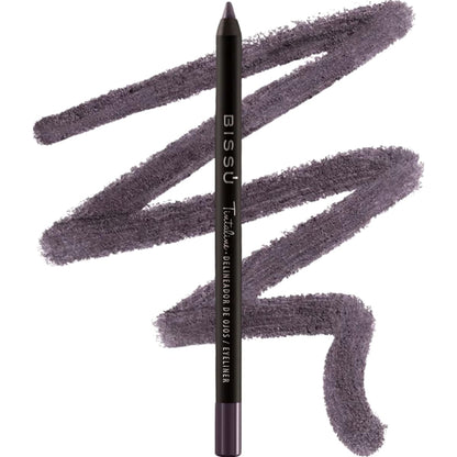 Bissú Tintaline Eyeliner - 25 Vivid Colors, High-Coverage, Long-Lasting & Smudge-Proof (Purple)