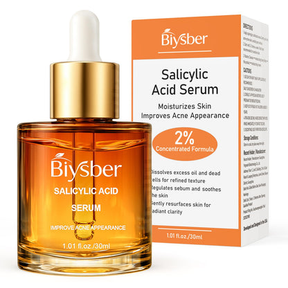 BIYSBER Salicylic Acid 2% Serum – Acne-Prone Skin, Oil Control & Hydration