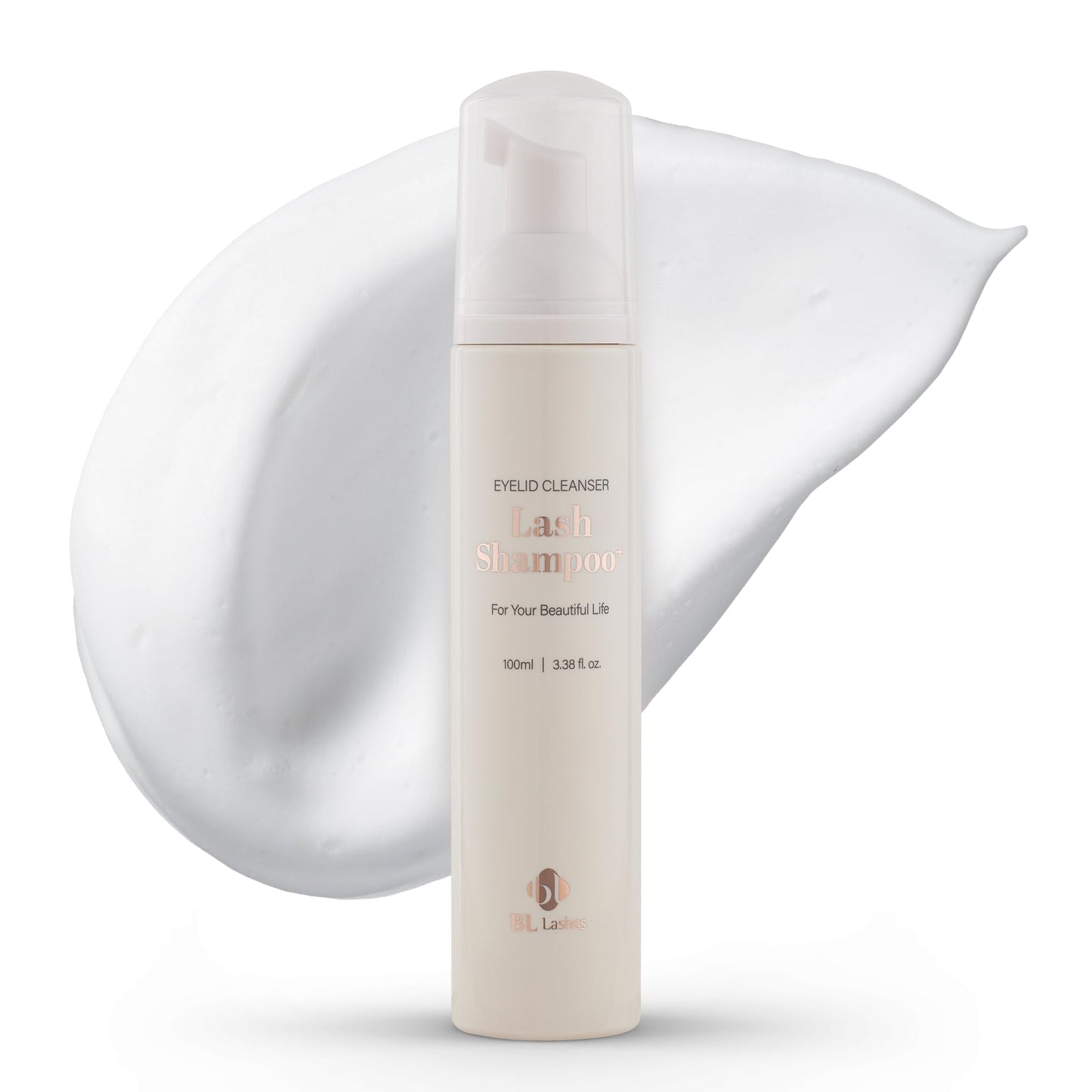 BL BL Lash Shampoo for Extensions – Gentle, Oil-Free Eyelash Cleanser | pH Balanced 6.5–7.5 | 100ml