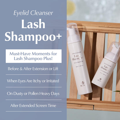 BL BL Lash Shampoo for Extensions – Gentle, Oil-Free Eyelash Cleanser | pH Balanced 6.5–7.5 | 100ml