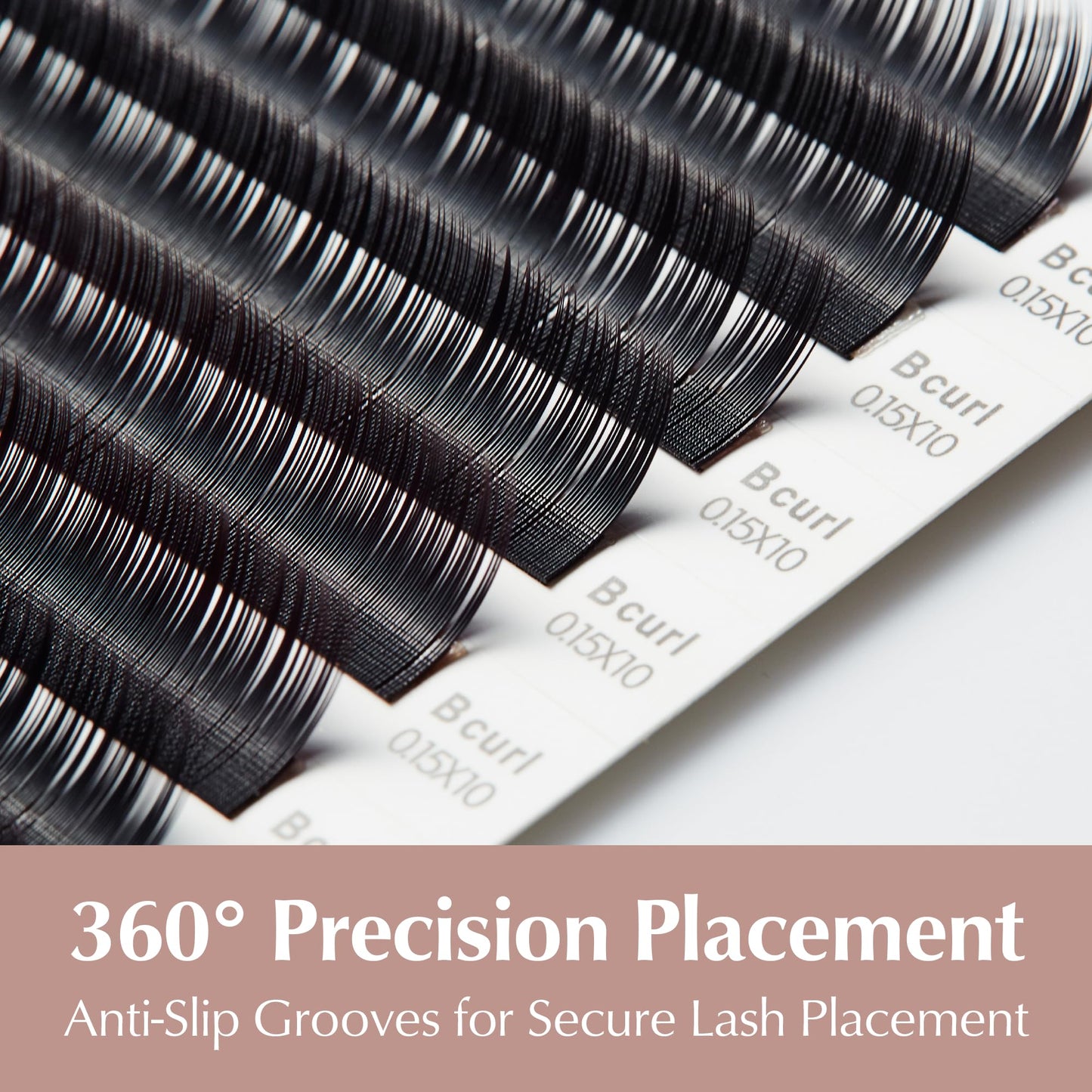 BL Laser Mink Classic Lashes – 0.15mm Thickness, D Curl, 12mm | Natural Semi-Permanent Eyelashes