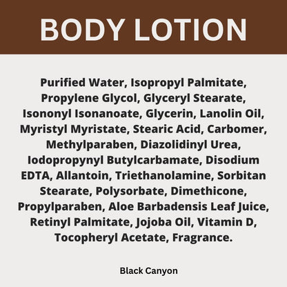 Black Canyon Maple Syrup and Waffles Scented Body Lotion – 12 Oz with Lanolin and Jojoba Oil
