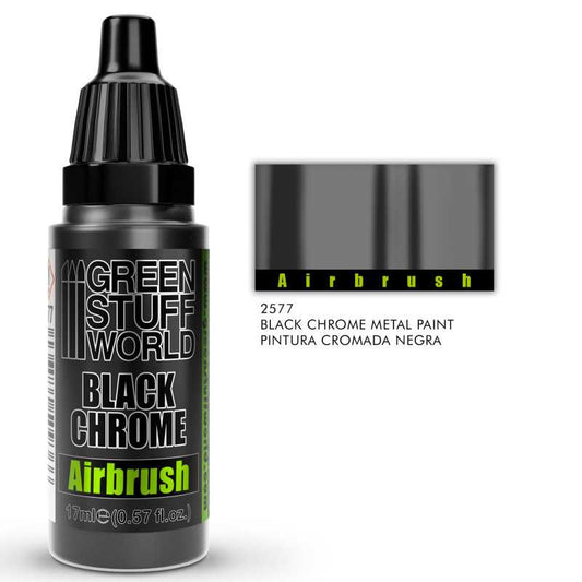 Green Stuff World - Black Chrome Paint - Airbrush