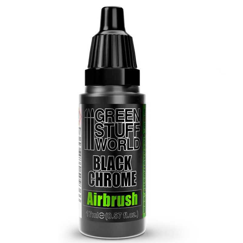 Green Stuff World - Black Chrome Paint - Airbrush