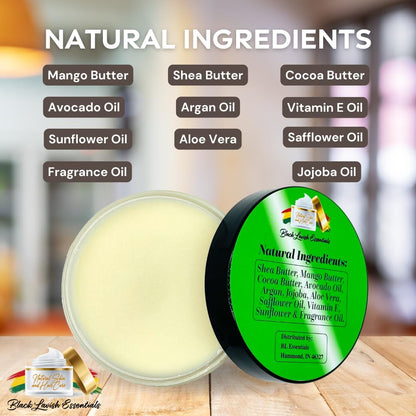 Black Lavish Essentials 360 Wave Pomade - Ultra-Smooth, Strong Hold (4oz)