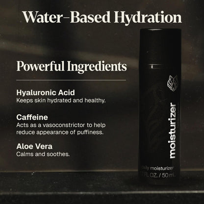 Black Wolf Charcoal Face Wash & Oil-Free Moisturizer Gel Bundle for Oily Skin — Deep Clean + Lightweight Hydration