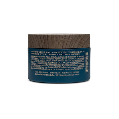 Blackstone Hair Thickening Pomade – Pliable Hold, Matte Finish | Made in USA, Paraben & Cruelty-Free (4 oz)