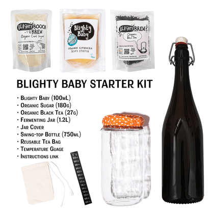 Blighty Baby Kombucha Starter Kit (to make 1L)