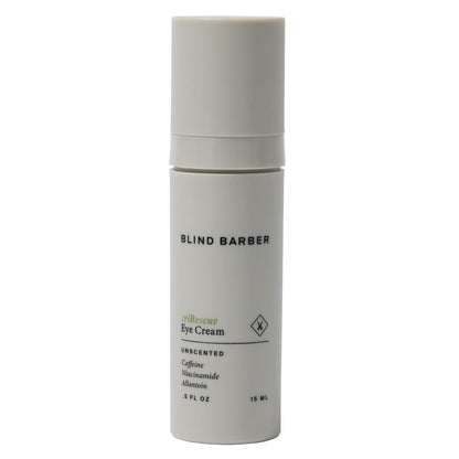 Blind Barber triRescue Eye Cream for Men – Caffeine, Niacinamide & Allantoin (0.5 oz)