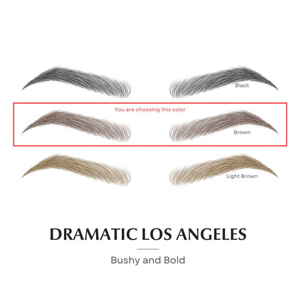 Bliss and Beyond USA Eyebrow Tattoo – Waterproof, Long-Lasting, Natural-Looking Brown (Two Sheets, Same Size)