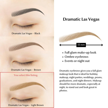 Bliss and Beyond USA | Microblading & Shading Brow Kit – Non-toxic, Vegan, Light Brown (Las Vegas)