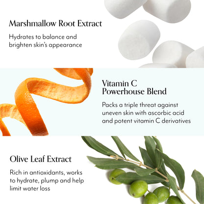 Bliss Mighty Marshmallow + Vitamin C Whipped Mask – Brighten & Hydrate Skin (1.7 oz)