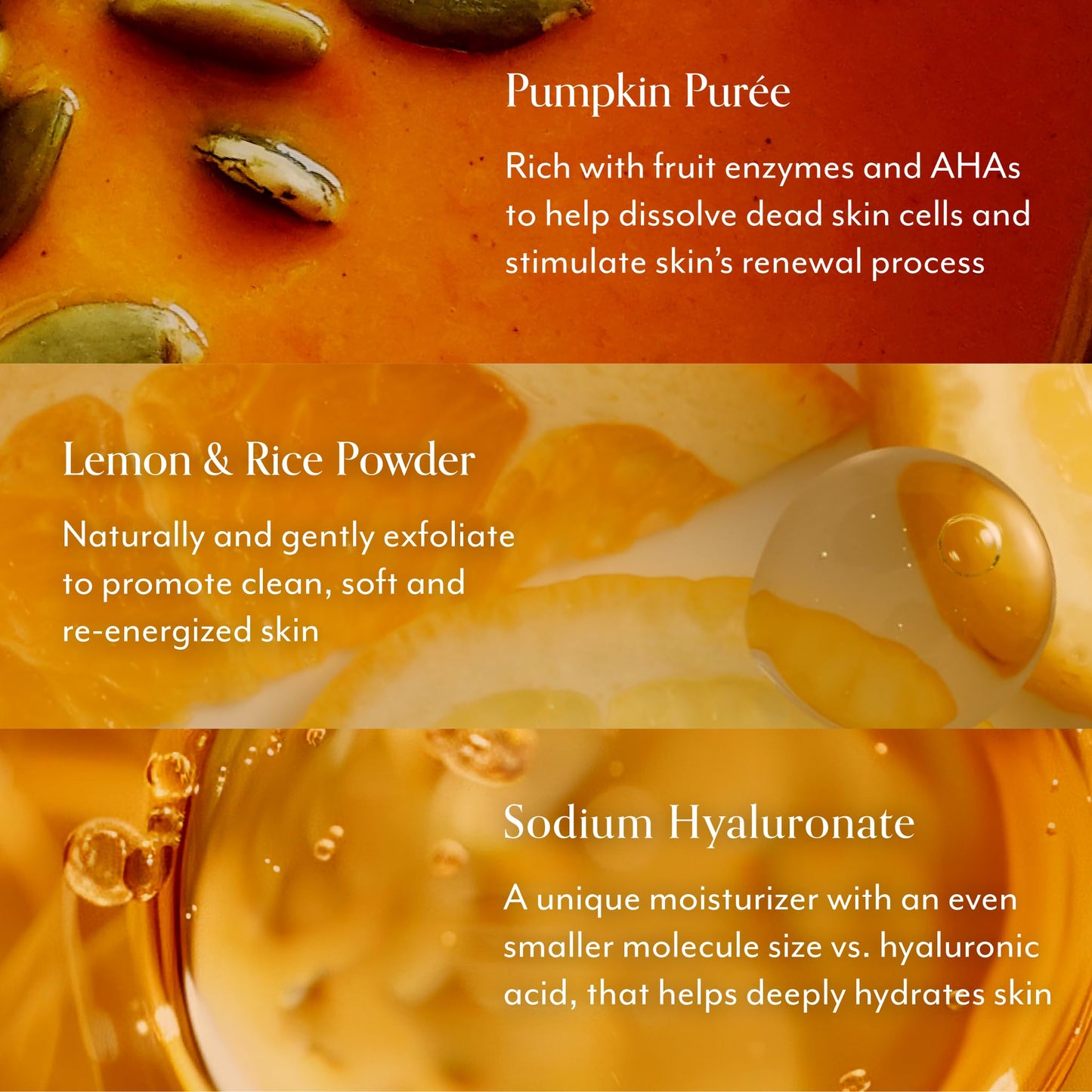 Bliss Pumpkin Powerhouse Mask — 10% AHA, Prebiotics & Hyaluronic Acid