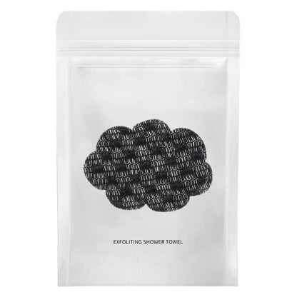 Blissal Exfoliating Shower Towel – 2-in-1 Body & Face Scrub Cloth (Extra-Long)