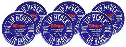 Blistex Lip Medex External Analgesic/Lip Protectant 0.25 oz Pack of 6