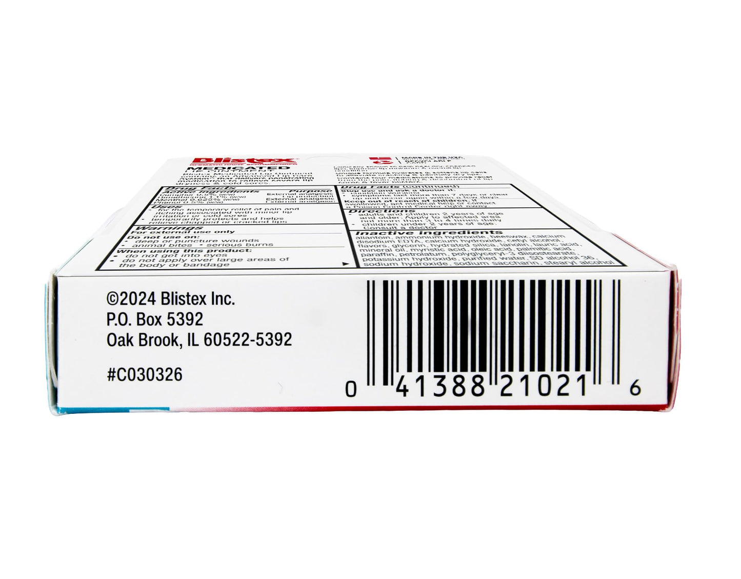 Blistex Medicated Lip Ointment 0.21 oz – Pack of 8 | Hydration, Soothing & Care