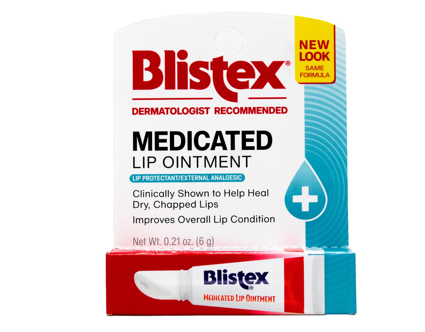 Blistex Medicated Lip Ointment 0.21 oz – Pack of 8 | Hydration, Soothing & Care