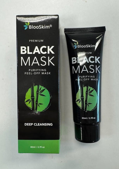 Blooskim Blackhead Remover Mask – Charcoal Peel Off Face Mask for Oily & Combination Skin, 2.8 oz