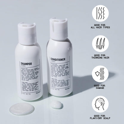 Blu Atlas Travel-Size Shampoo & Conditioner for Men – TSA 3 oz