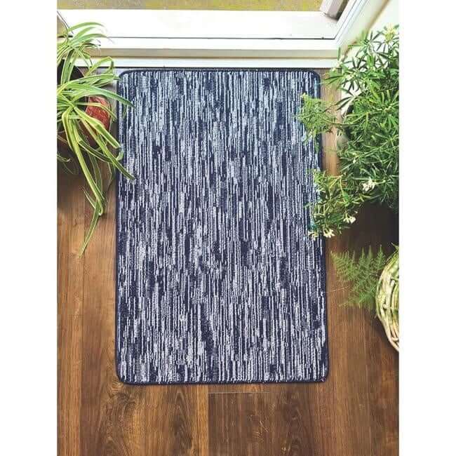 Washable Mat and Runners Abstract Design
