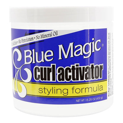Blue Magic Curl Activator – 3 Jars Pack for Defined Curls