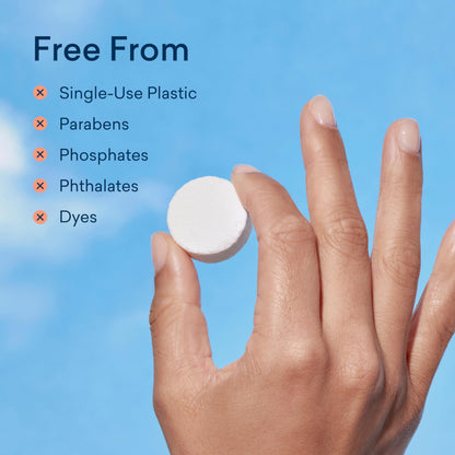 BLUELAND Foaming Hand Soap Refill Tablets – 20-Pack, Variety Scents, Plastic-Free Cleaning