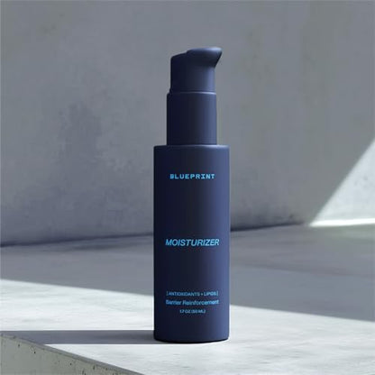 Blueprint Bryan Johnson Moisturizer with SFC & NMN – Age-Defying Face Cream for Firmness, Hydration & Barrier Repair (Fragrance Free)