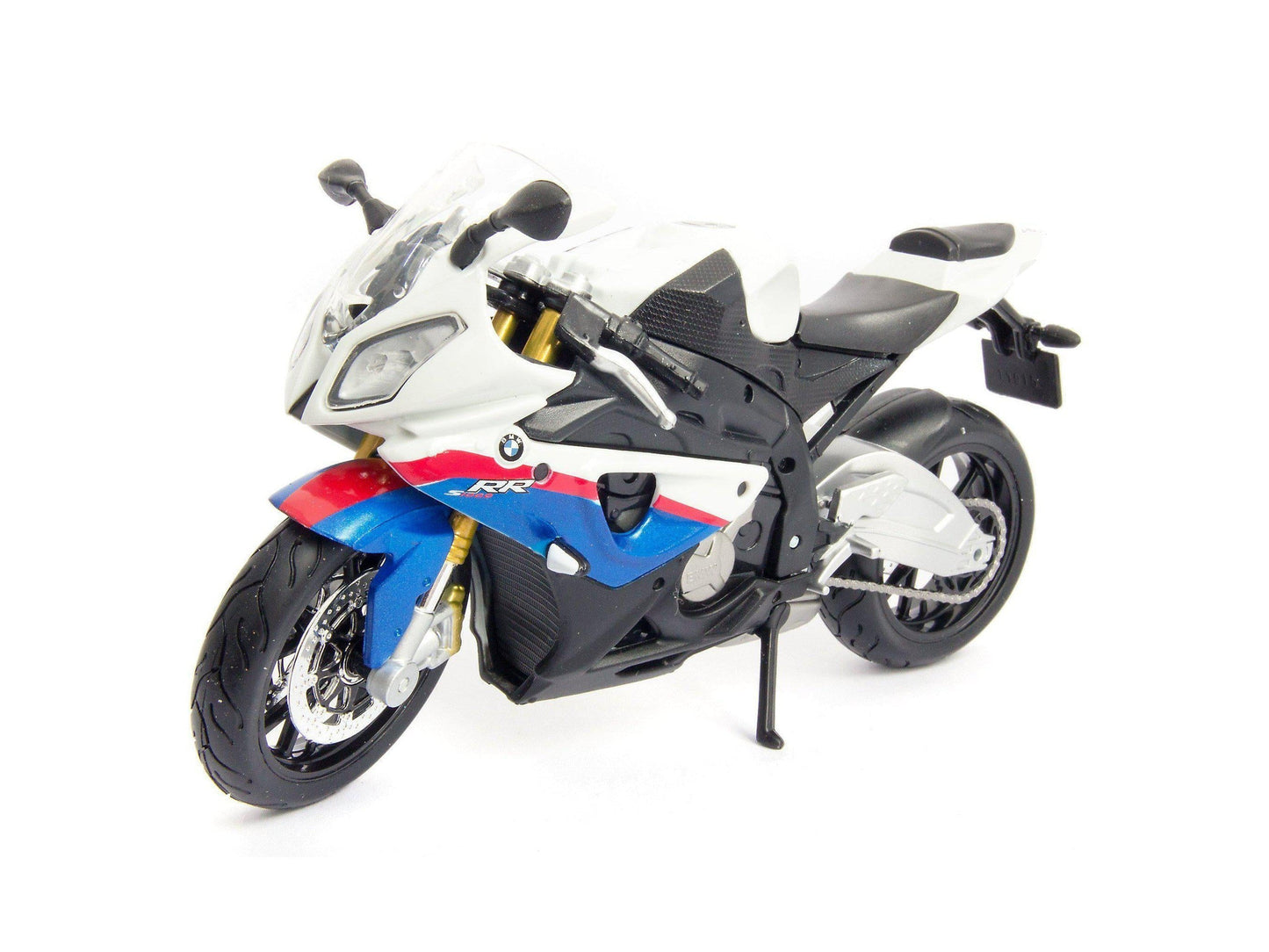 BMW S 1000 RR white - 1:12 Scale Motorbike Model