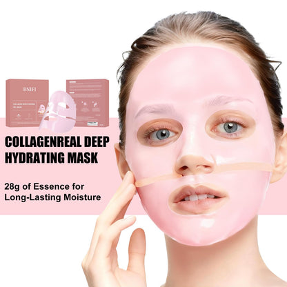 BNIFI Collagen Face Mask | Hydrating Overnight Hydrogel for Delicate Skin