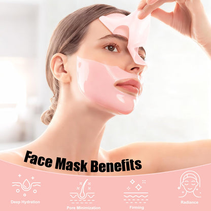BNIFI Collagen Face Mask | Hydrating Overnight Hydrogel for Delicate Skin