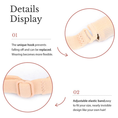 BOBIYA Messy Wide 2-Strands Braided Headband – Sandy Blonde