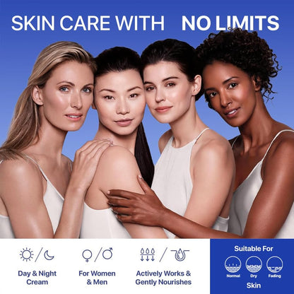 Bodylife Face Moisturizer Cream – Anti-Aging, Neck Firming & Collagen Day & Night Cream 1.76oz