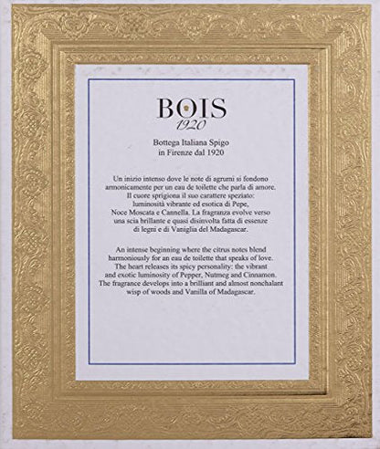 Bois 1920 Sushi Imperiale Eau de Toilette, 3.4 fl oz – Citrus, Spice & Madagascan Vanilla