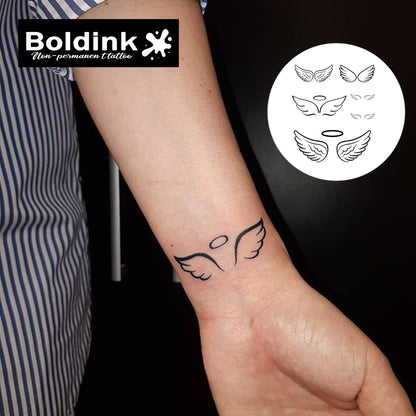 Boldink Semi-permanent Tattoos – Realistic, Waterproof & Non-Reflective Stickers (7–14 Days)
